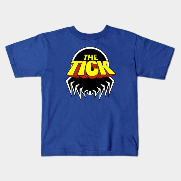 The tick cartoon logo Kids T-Shirt by OniSide